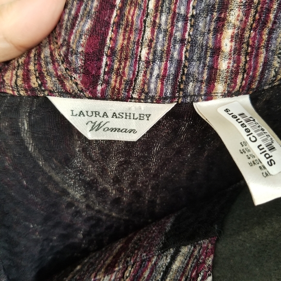 Laura Ashley Woman plus size 2 piece work wear shell and jacket/topper combo 1X - Picture 11 of 11